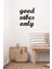 Ahşap Dekoratif Duvar Yazısı - Good Vibes Only 1