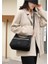 Kadın Rahat Minimalist Kore Düz Renk Moda Kadın Büyük Kapasiteli Kadın Omuz Messenger Çantası (Yurt Dışından) 2