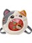 Peluş Kadın Japon Taze Sevimli Kedi Şeffaf Küçük Sırt Karikatür Sevimli Sırt Bebek ile Çantası (Yurt Dışından) 1