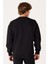 Wrangler Regular Fit Normal Kesim %100 Pamuk Bisiklet Yaka Içi Polarlı Siyah Sweatshirt 5