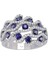 Safir ve Pırlanta Taşlı Yüzük 0404R0305 2