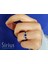 Safir ve Pırlanta Taşlı Tria Yüzük 0404R0306 4
