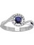 Safir ve Pırlanta Taşlı Yüzük 0404R0307 2