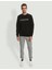 Jprblajason Branding Sweat Crew Neck Erkek Siyah Sweatshirt 12245593-Black 2