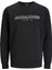 Jprblajason Branding Sweat Crew Neck Erkek Siyah Sweatshirt 12245593-Black 3