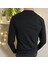 Erkek Slim Fit Dar Kesim Bisiklet Yaka Uzun Kol Pamuklu Tişört 5