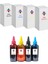 Canon Pixma E4240/E414/E484/E3340 Yazıcı 100 ml Muadil Mürekkep Seti 1