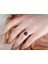 Pırlanta ve Yastık Kesim Garnet Taşlı Yüzük 0404R0318 4