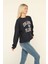 Owut Collection Lacivert Bisiklet Yaka Baskılı Sweatshirt 2