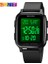 Siyah Skmeı Moda LED Işık Dijital Saat Erkek 5bar Su Geçirmez Takvim Geri Sayım Elektronik Kol Saatleri Saat Reloj Hombre 1858 (Yurt Dışından) 1