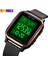 Siyah Skmeı Moda LED Işık Dijital Saat Erkek 5bar Su Geçirmez Takvim Geri Sayım Elektronik Kol Saatleri Saat Reloj Hombre 1858 (Yurt Dışından) 2