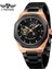 Gül Siyah Kazanan Reloj Hombre Erkek Izle Su Geçirmez Aydınlık Otomatik Mekanik Saatler Paslanmaz Çelik Kasa Erkek Kol Saatleri (Yurt Dışından) 1