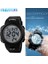 Gri Synoke 9668 Erkek Spor Saatler Chronos Geri Sayım Erkek Saati Su Geçirmez LED Dijital Saat Adam Elektronik Saat Relogio Masculino (Yurt Dışından) 4