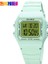 Açık Yeşil Skmeı Açık Spor Izle Erkekler Saatler Moda Basit Saatler Kadın Takvim Pu Kayış 5bar Su Geçirmez Dijital Saat Reloj Hombre (Yurt Dışından) 1