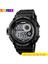 Turuncu Skmeı Açık Spor Izle Erkekler Basit Renkli LED Ekran Saatler Su Geçirmez Darbeye Dayanıklı Dijital Saat Reloj Hombre 1222 (Yurt Dışından) 3