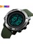 Siyah 2 Kutu ile Skmeı Spor Izle Erkekler Lüks Marka 5bar Su Geçirmez Saatler Montre Erkekler Çalar Saat Moda Dijital Saat Relogio Masculino 1426 (Yurt Dışından) 2