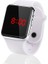 Kadınlar Için Beyaz Altın Moda Izle Elektronik LED Dijital Kadın Izle Rahat Basit Silikon Kadın Izle Montre Femme Zegarek Damski A001 (Yurt Dışından) 3
