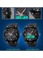 Siyah Saat Skmeı Marka Güneş Enerjili Erkekler Spor Saatler Açık Askeri LED Izle Moda Dijital Kuvars Saatler Çok Fonksiyonlu (Yurt Dışından) 2