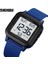 Mavi Beyaz Skmeı Marka Spor Dijital Saat Moda LED Erkek Saatler Chrono Elektronik Kol Saati Su Geçirmez Geri Sayım Saati Reloj Hombre (Yurt Dışından) 1