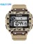 9801 Haki Erkek Saatler Synoke Marka Kare Dijital Saatler Adam 50 M Su Geçirmez Moda Izle Erkekler Spor Elektronik Saat Montre Homme (Yurt Dışından) 1