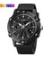 Siyah Skmeı Izle Erkek Saatler Erkekler Kol Saatleri Moda 100 M Su Geçirmez Yüzmek Spor Kronometre Erkekler Izle 3 Zaman LED Dijital Reloj Hombre (Yurt Dışından) 1