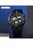 Siyah Skmeı Izle Erkek Saatler Erkekler Kol Saatleri Moda 100 M Su Geçirmez Yüzmek Spor Kronometre Erkekler Izle 3 Zaman LED Dijital Reloj Hombre (Yurt Dışından) 5