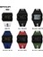 Mavi Sanda Yeni Erkek Spor Elektronik Saat Silikon Kayış Aydınlık Su Geçirmez 30 M LED Analog Dijital Elektronik Saat Reloj Hombre (Yurt Dışından) 2