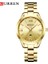 Altın Curren Altın Izle Kadın Saatler Bayanlar 9007 Çelik Kadın Bilezik Saatler Kadın Saat Relogio Feminino Montre Femme (Yurt Dışından) 1