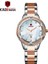 Kutuda Siyah Kademan Gül Altın Bayan Izle Paslanmaz Çelik Bayanlar Bilezik Izle Kadın Saat Relogio Feminino Montre Femme (Yurt Dışından) 2