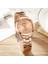 Gül Altın Kutusu Curren Gül Altın Izle Kadın Saatler Bayanlar Yaratıcı Çelik Kadın Bilezik Saatler Kadın Saat Relogio Feminino Montre Femme (Yurt Dışından) 5