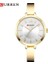 Altın Beyaz Curren Moda Kadın Elbise Kol Saati Bayanlar Kuvars Izle Marka Lüks Kadın Bilezik Saatler Tam Çelik Kadın Saat (Yurt Dışından) 1
