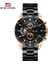 216G-5 2023 Yeni Moda Tasarımı Erkek Saatleri Üst Markalı Günlük Spor Siyah Yüzey Paslanmaz Çelik Su Geçirmez Kuvars Takvimli Saatler (Yurt Dışından) 3