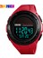 Siyah Skmeı Güneş Enerjisi Erkekler LED Izle 50 M Su Geçirmez Pu Bant Tarih Hafta Ekran Izle Aydınlık Erkek Dijital Kol Saati Montre Homme (Yurt Dışından) 5