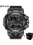Kara Kutu Sanda Saatler Erkekler Için 50 M Su Geçirmez Saat Alarmı Reloj Hombre Çift Ekran Kol Saati Kuvars Askeri Izle Spor Yeni Erkek Izle (Yurt Dışından) 1