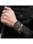 Kahve Mını Focus Iş Kuvars Saatler Erkek Takvim Minimalist Kadran Kahverengi Deri Kayış Erkek Izle Aydınlık Eller Relogio Masculino (Yurt Dışından) 5