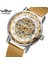 Altın T-Wınner Mekanik Örgü Bant Relojes Hombre Erkekler Kol Saatleri Su Geçirmez Spor Lüks Iş Erkek Kazanan Izle (Yurt Dışından) 2