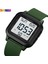 Siyah 2 Skmeı Açık Spor Izle Erkekler Alarm Chrono Saat 5bar Su Geçirmez Askeri Saatler LED Ekran Şok Dijital Saat Reloj Hombre (Yurt Dışından) 2