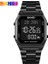 Siyah-Siyah Skmeı Üst Marka Erkek Saati Saat LED Kronograf Adam Dijital Saatler 30 M Su Geçirmez Erkek Kol Saati Relojes Para Hombre 1763 (Yurt Dışından) 1