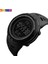 Siyah Mavi Skmeı Moda Açık Spor Izle Erkekler Çok Fonksiyonlu Saatler Çalar Saat Chrono 5bar Su Geçirmez Dijital Saat Reloj Hombre 1251 (Yurt Dışından) 4