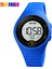 Mavi Beyaz Skmeı 1798 Dijital Saat Spor Genç Dijital Saat Erkek Kız Kol Saati Su Geçirmez LED Ince Genç Izle Reloj Hombre (Yurt Dışından) 1