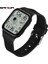 Siyah Sanda Marka Spor Dijital Saat Moda LED Erkek Saatler Chrono Elektronik Kol Saati Su Geçirmez Geri Sayım Saati Reloj Hombre (Yurt Dışından) 1