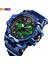 Altın Skmeı Çift Ekran Saatler Erkekler Çok Fonksiyonlu Spor Dijital Bilek Erkek Izle Üst Marka 12/24 Saat Colck Moda Reloj Hombre (Yurt Dışından) 2