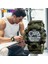Yeşil Ünlü G Stil Erkek Saatler Spor Chronograph Askeri Dijital Kol Saatleri Kamuflaj Şok Dayanıklı Montre Homme Erkek Saat Saat (Yurt Dışından) 4