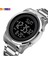 Gül Altın Skmeı Dijital 2 Zaman Erkek Saatler Moda LED Erkekler Dijital Kol Saati Chrono Geri Sayım Alarm Saati Mens Reloj Hombre 1611 (Yurt Dışından) 3