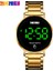 Altın Skmeı 1550 Yaratıcı LED Dokunmatik Ekran Su Geçirmez Dijital Kol Saatleri Lüks Paslanmaz Çelik Erkek Saatler Erkek Saat Dropshipping (Yurt Dışından) 2