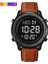 Deri 8 Skmeı Erkekler Dijital Saatler Moda Chrono Geri Sayım Elektronik Saat Lüks Paslanmaz Çelik Erkek Kronometre Relogio Masculino (Yurt Dışından) 1