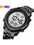 Deri 8 Skmeı Erkekler Dijital Saatler Moda Chrono Geri Sayım Elektronik Saat Lüks Paslanmaz Çelik Erkek Kronometre Relogio Masculino (Yurt Dışından) 4