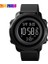 Siyah Skmeı Vücut Ortam Sıcaklığı Erkek Saatler Spor 2 Zaman Dijital Erkek Kol Saatleri Su Geçirmez Sağlıklı Tracker Montre Homme 1682 (Yurt Dışından) 1
