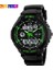 Yeşil Horloge Mannen Relogio Militar Spor Saatleri Şok Dayanıklı Erkekler LED Izle Askeri Dijital Kuvars Saatı Relogio Masculino (Yurt Dışından) 1