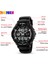 Yeşil Horloge Mannen Relogio Militar Spor Saatleri Şok Dayanıklı Erkekler LED Izle Askeri Dijital Kuvars Saatı Relogio Masculino (Yurt Dışından) 5